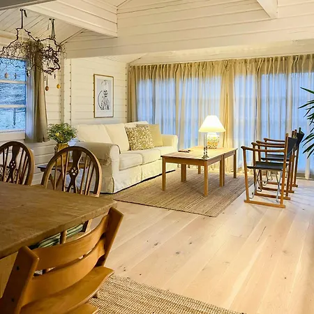 Summerhouse In Forest Near Rorvig *