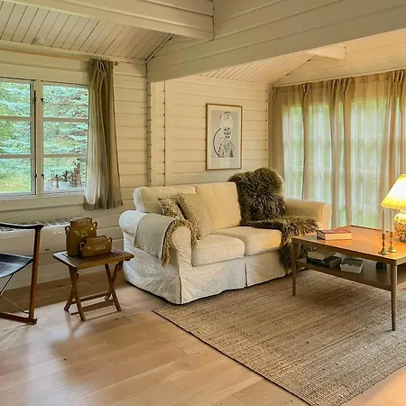 Summerhouse In Forest Near Rorvig