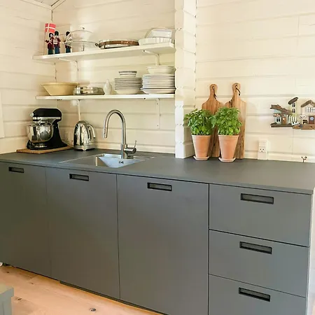 Summerhouse In Forest Near Rorvig *